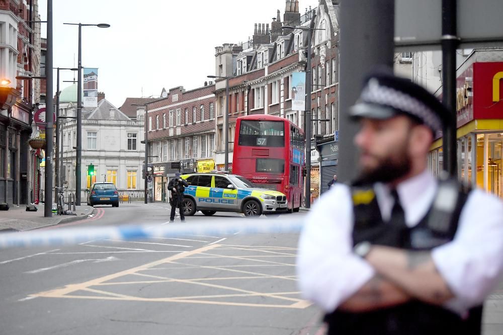 Acció terrorista al barri de Streatham, a Londres