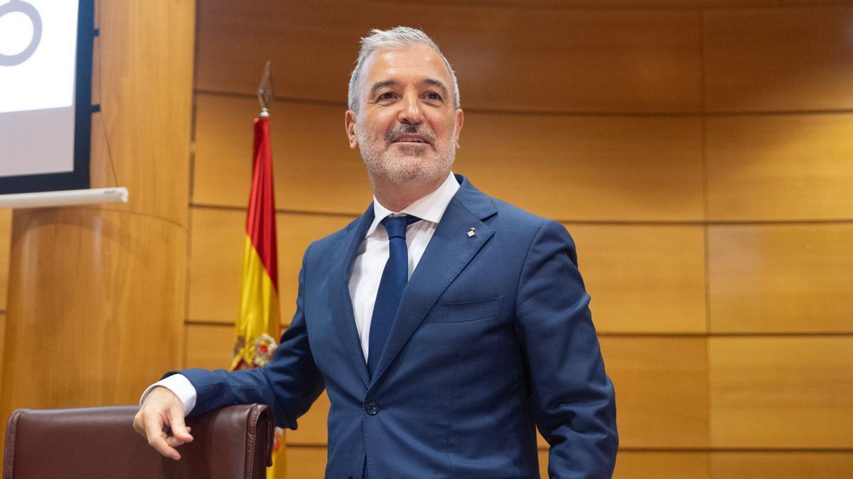 El alcalde de Barcelona, Jaume Collboni, comparece ante la Comisión de Vivienda y Agenda Urbana del Senado, a 14 de enero de 2026, en Madrid (España). La comparecencia se produce para exponer los efectos que ha tenido para sus territorios la declaración o no de zonas de mercado tensionado. 14 ENERO 2026 Eduardo Parra / Europa Press 14/01/2026. Jaume Collboni;Eduardo Parra
