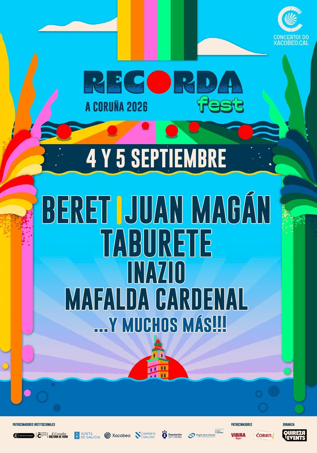 Cartel del Recorda Fest.