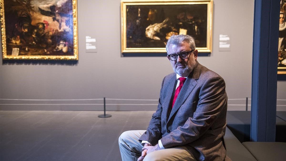 Miguel Falomir, director del Museo del Prado, en CaixaForum.