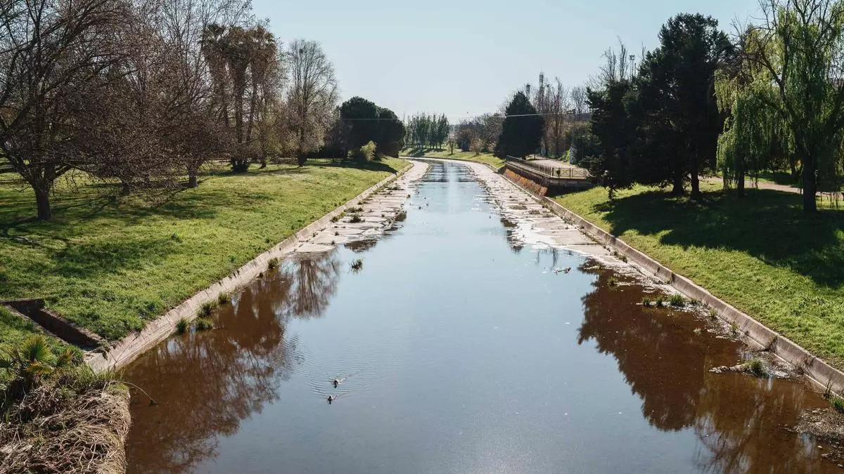 El río Albarregas, el hermano chico del Guadiana en Mérida que también tiene puente romano
