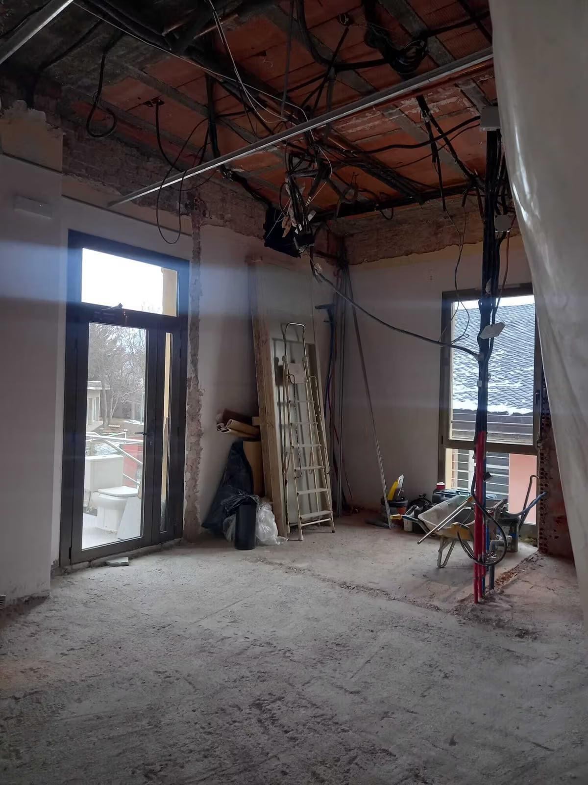 Obres a l'Escola Municipal de música de Puigcerdà