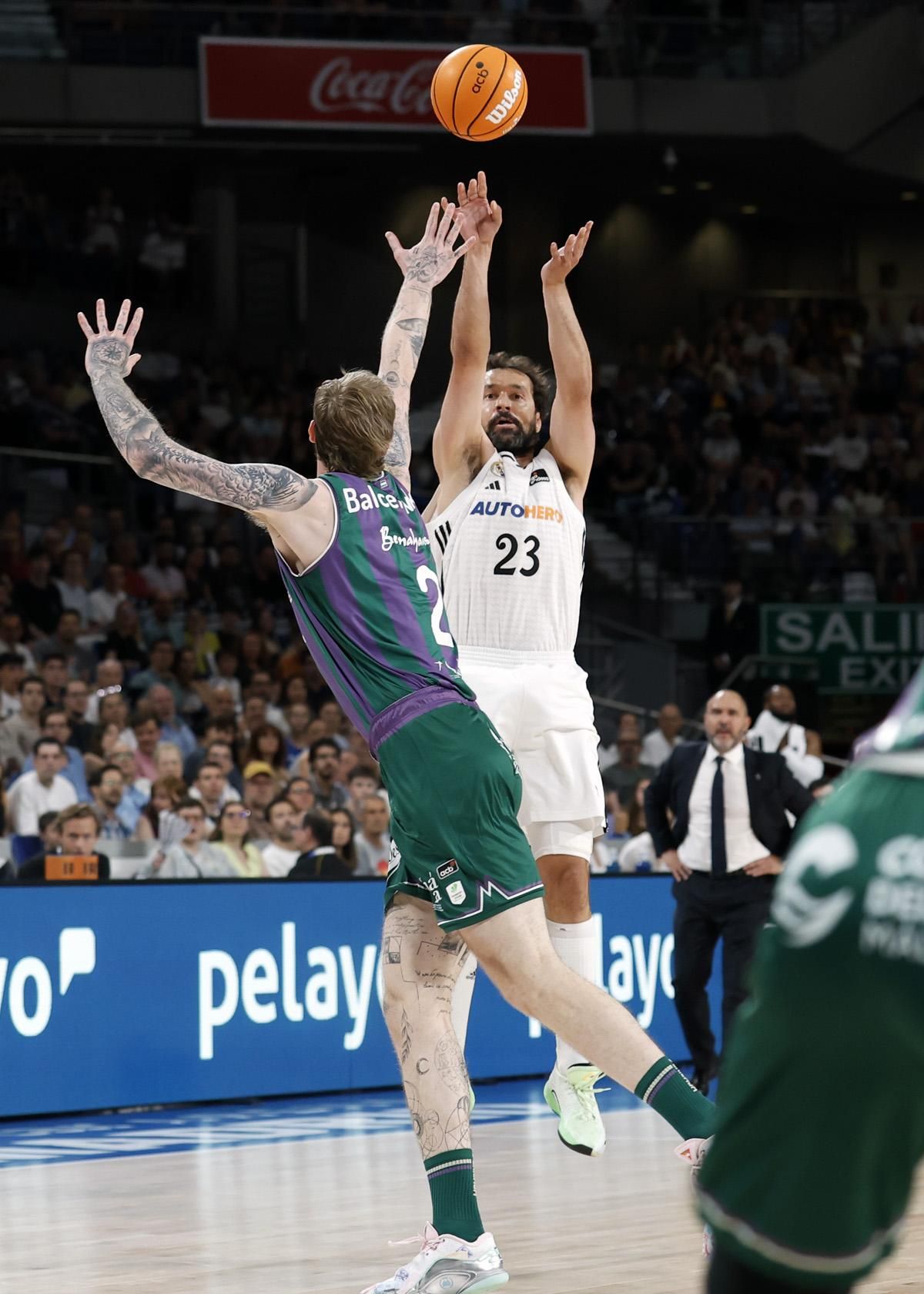 Fotos del segundo partido de semifinales de la ACB: Real Madrid - Unicaja