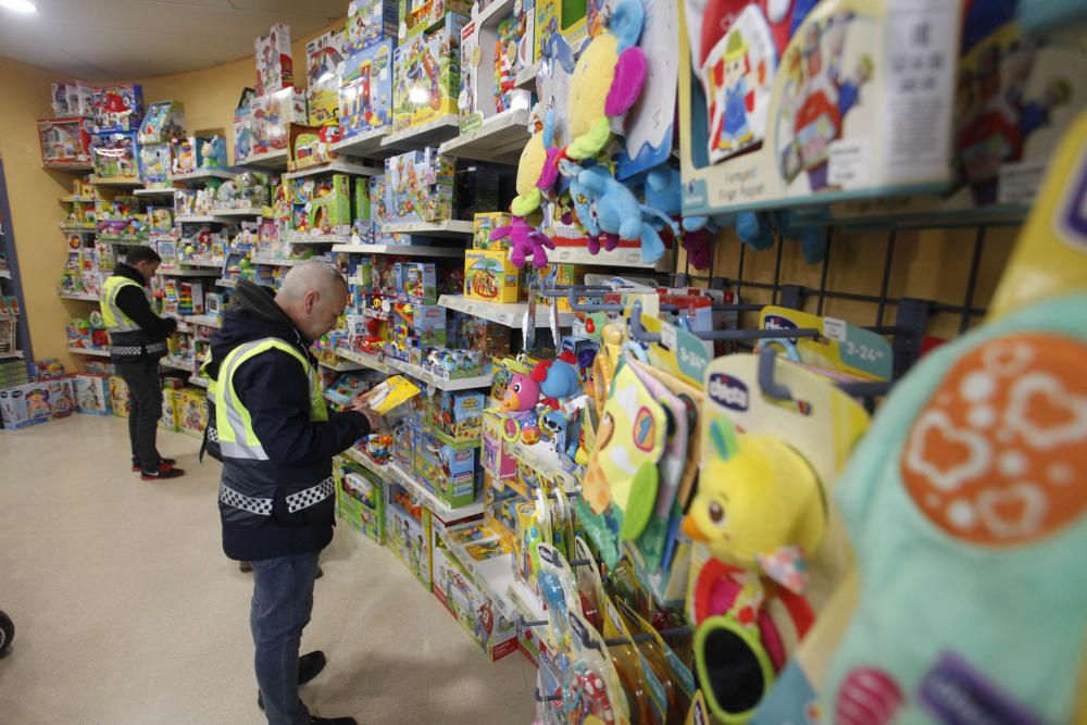 Inspeccions a botigues de joguines de Girona
