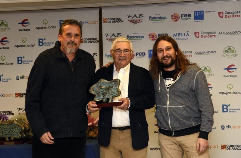 Gala anual de la Federación Aragonesa de Baloncesto