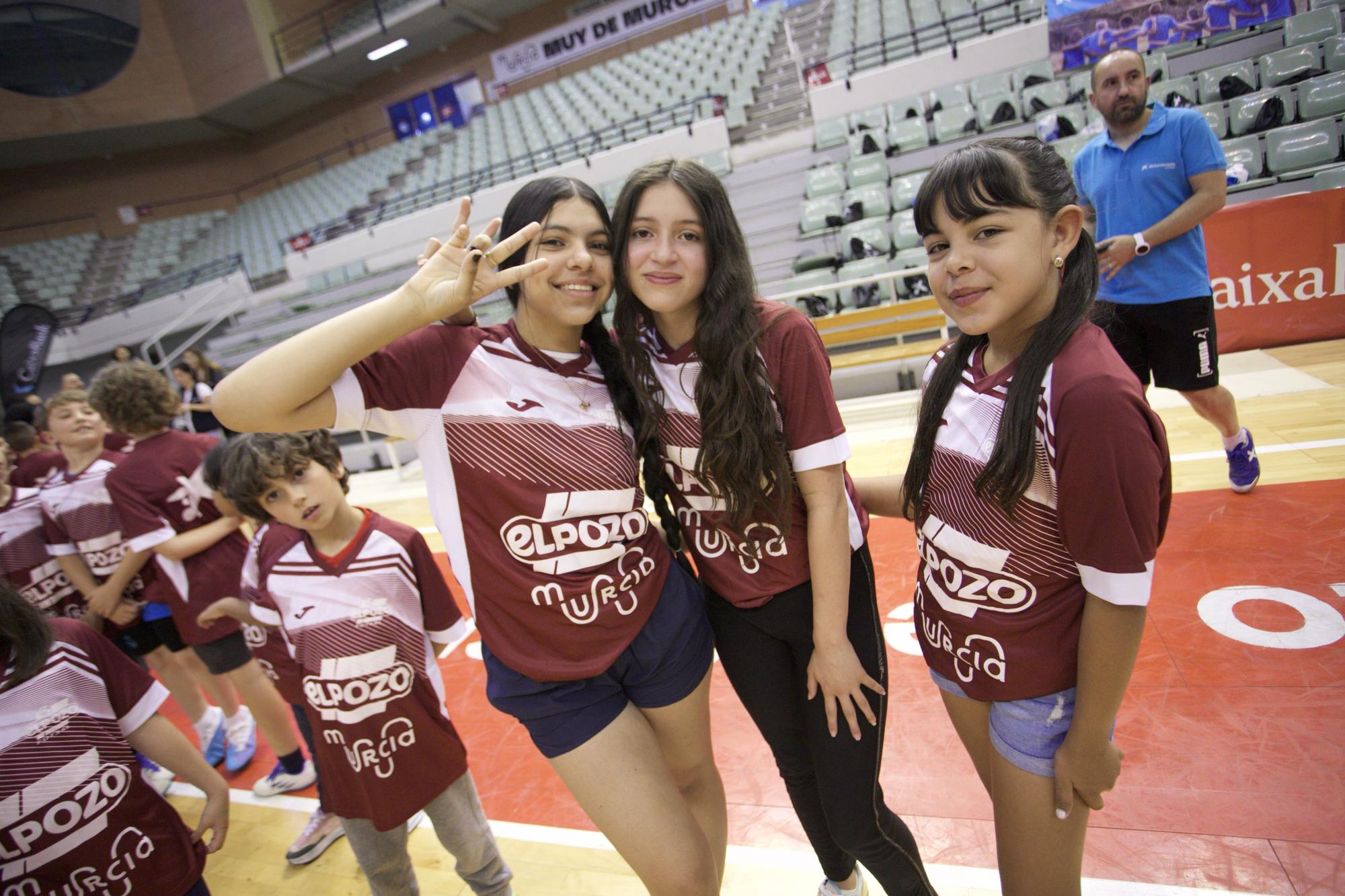 Acto de ElPozo y CaixaBank con 400 escolares de la Región.