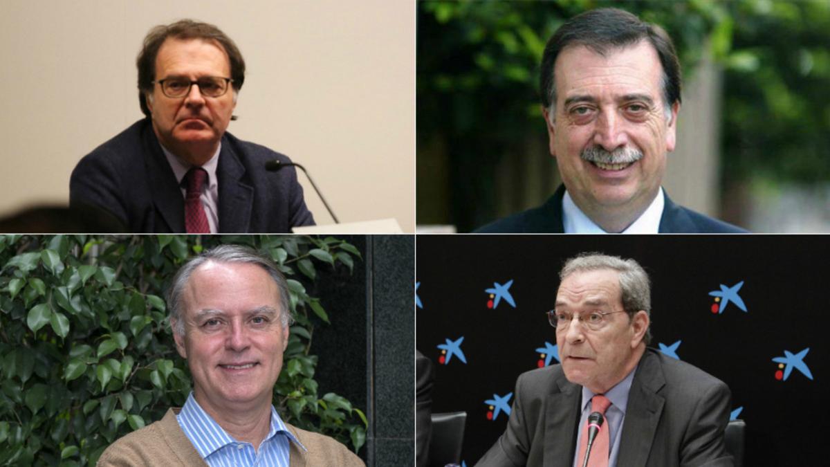 Jordi Alberich, Eugeni Gay, Carlos Losada y Jaume Lanaspa
