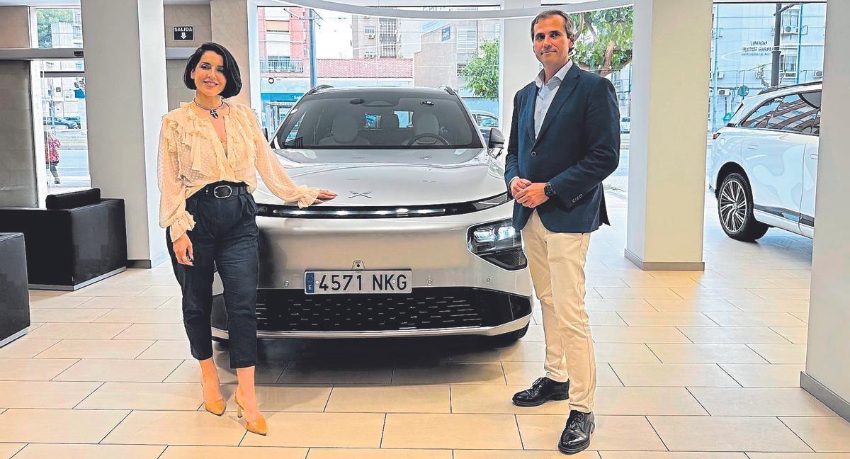 Ruth Lorenzo durante la presentación del acuerdo de patrocinio con XPENG.
