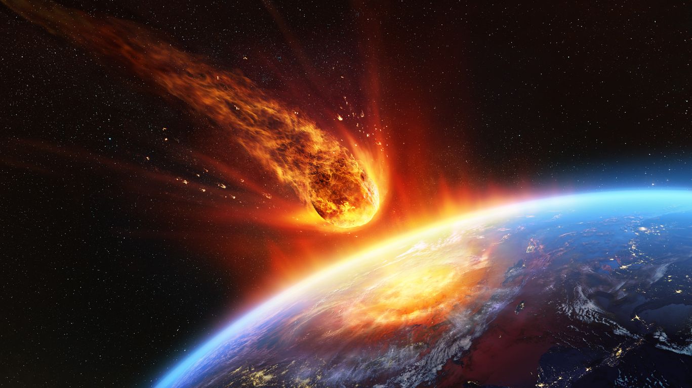 Se cree que el bombardeo de asteroides provocó la glaciación posterior.