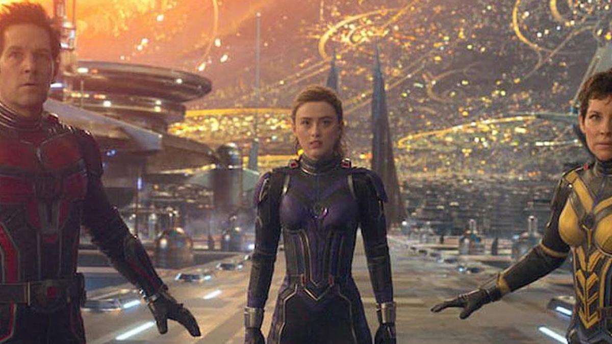 Un fotograma de 'Ant-man y la avispa: Quantumanía'.