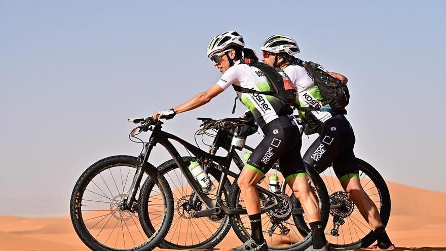 La ciclista del UPV Women Cycling Team, Iris Gómez ,finaliza su primera Titan Desert con un cuarto puesto en la general femenina
