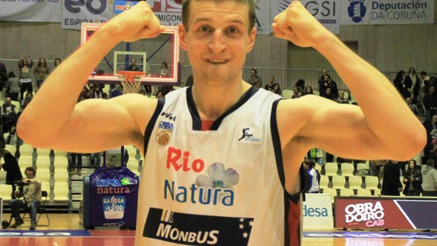 Adam Waczynski ha jugado las dos últimas temporadas en el Obradoiro.