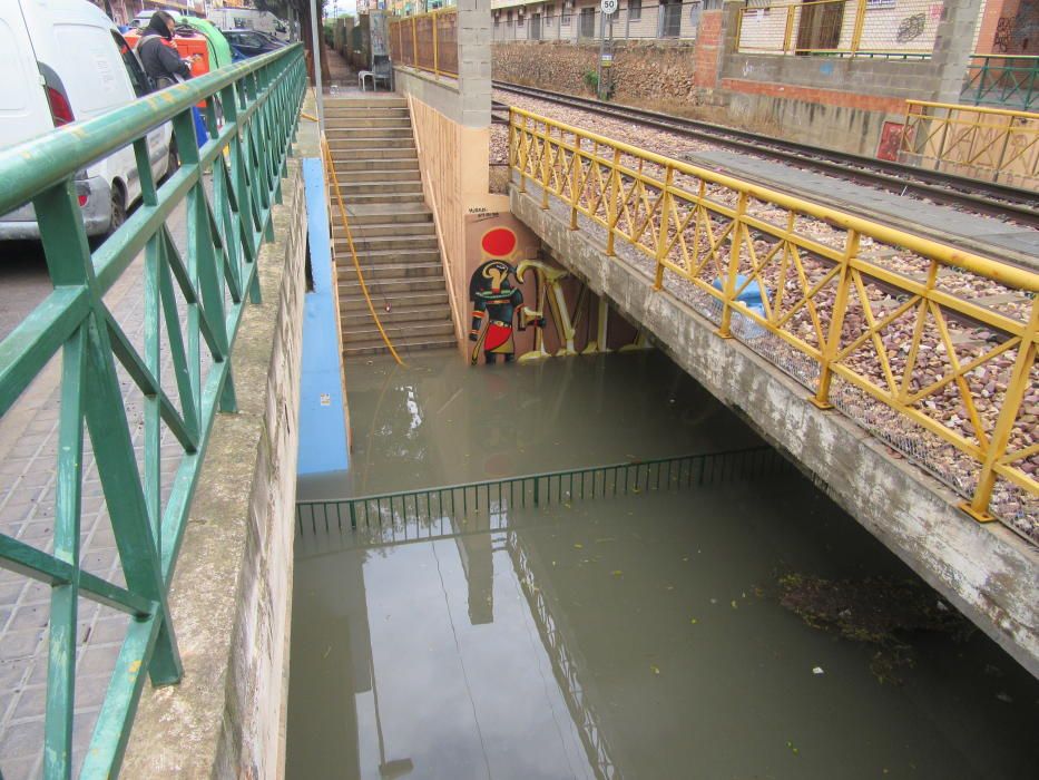Inundaciones en Burjassot.