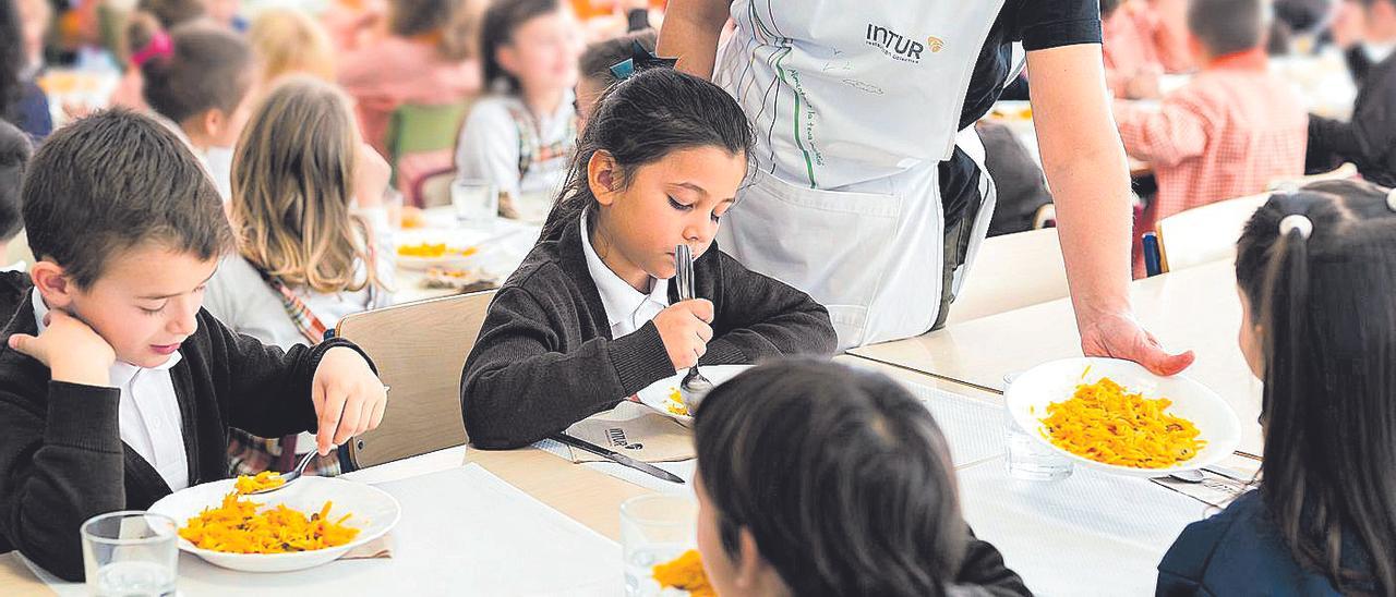 Un menú escolar puede tener hasta 10 variaciones