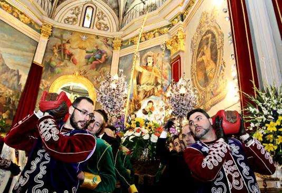 Sax honra a San Blas en su fiesta
