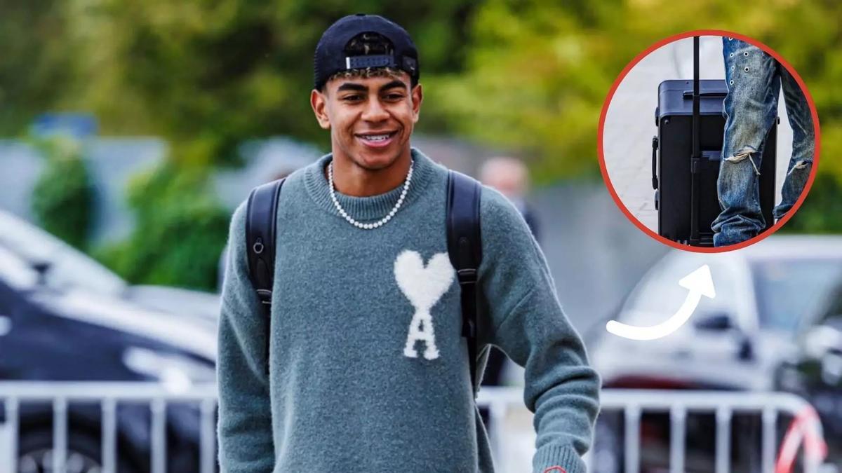 Lamine se une a la moda de las 'Poga Lux'