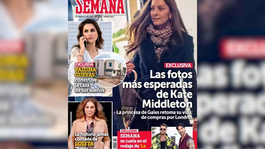 La princesa de Gales recupera su rutina y se va de compras por Londres