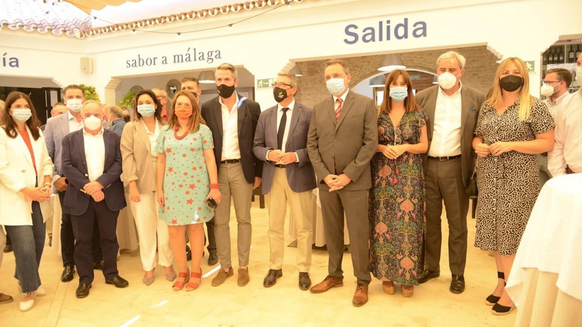 Imagen de la inauguración del Mercado Sabor a Málaga de Torremolinos.