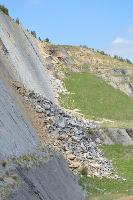 Una esllevissada destrossa les petjades de Fumanya