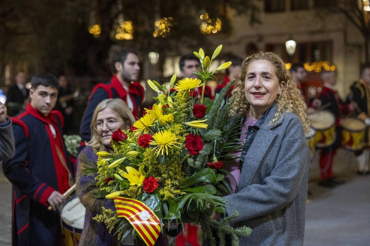 FOTOS | La ofrenda floral en imágenes