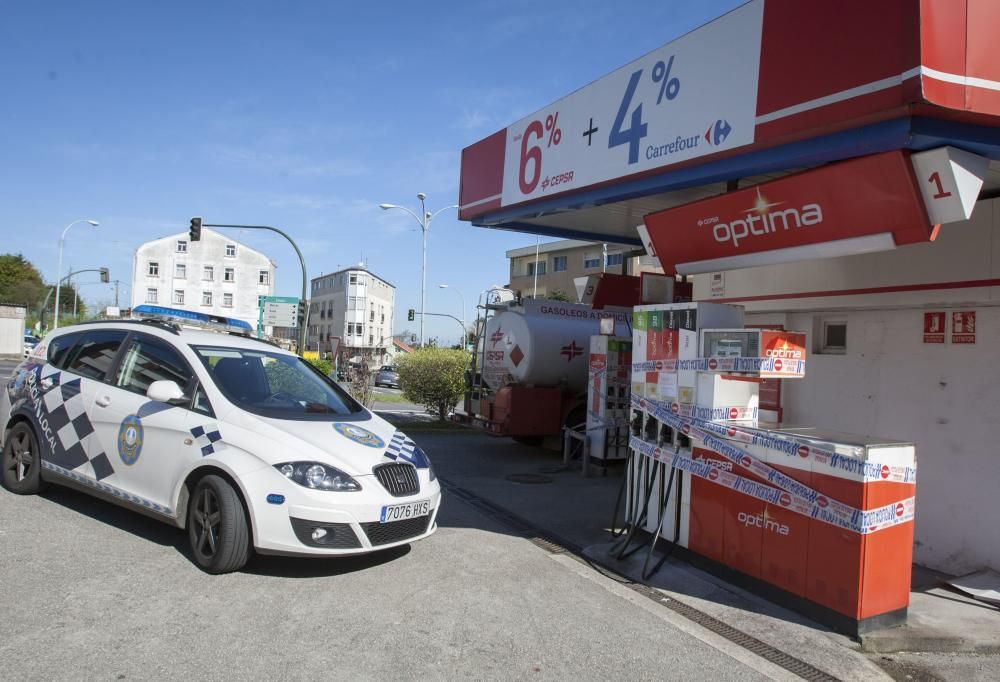 Inspección en la gasolinera de Santa Cruz