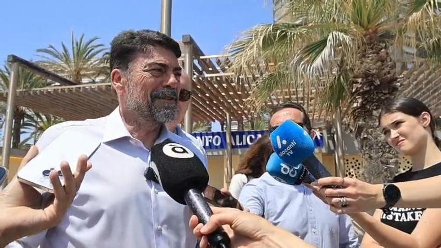 Barcala explica la situación sobre el puesto de secretario del Ayuntamiento de Alicante