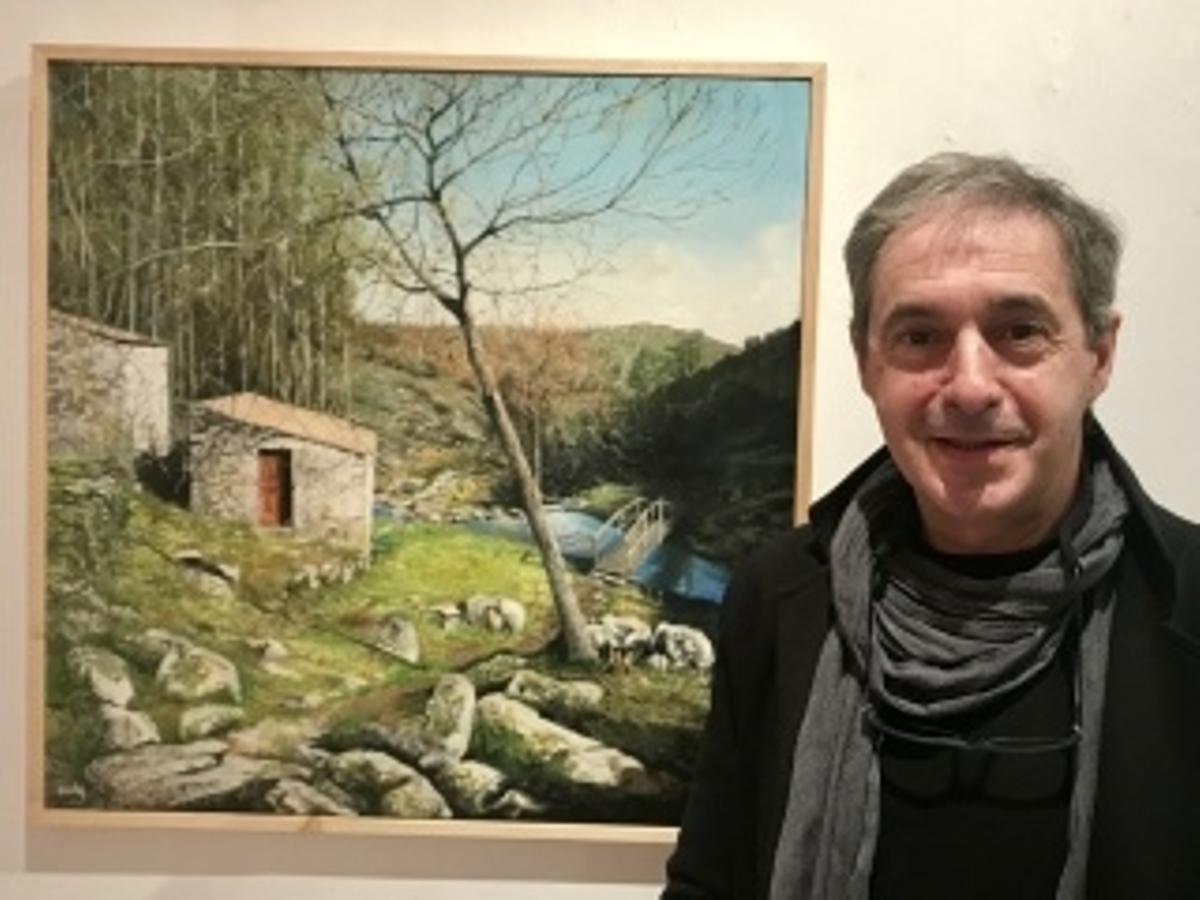 "Cachi", artista plástico guardés.