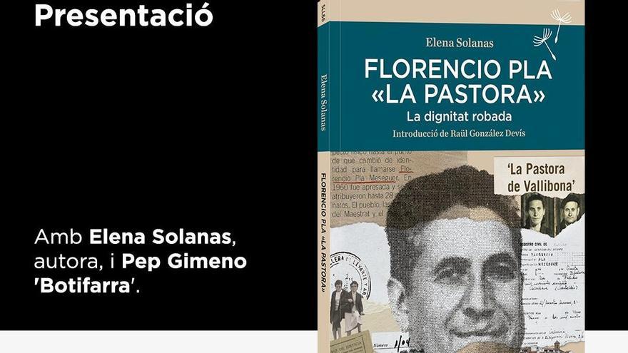 Xàtiva acoge la presentación del libro &quot;Florencio Pla, &#039;La Pastora&#039;, la dignidad robada&quot;