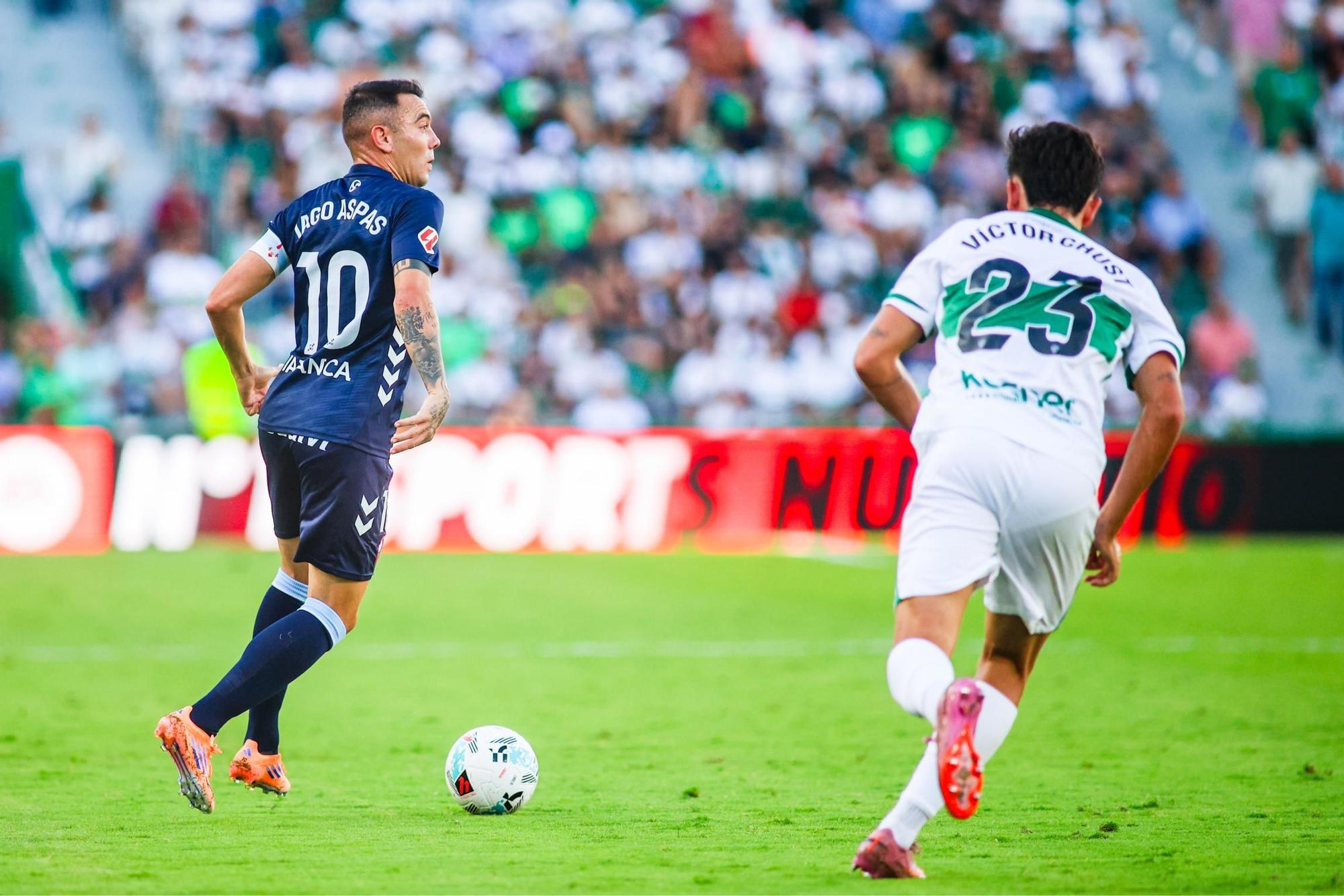 Las imágenes del Elche-Celta