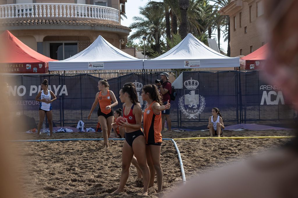 Campeonato de balonmano playa en La Manga