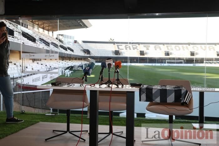 Presentación de Vinicius Tanque en el FC Cartagena