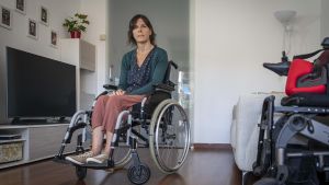 Irene Bolea, de 46 años y con esclerosis múltiple desde los 23.