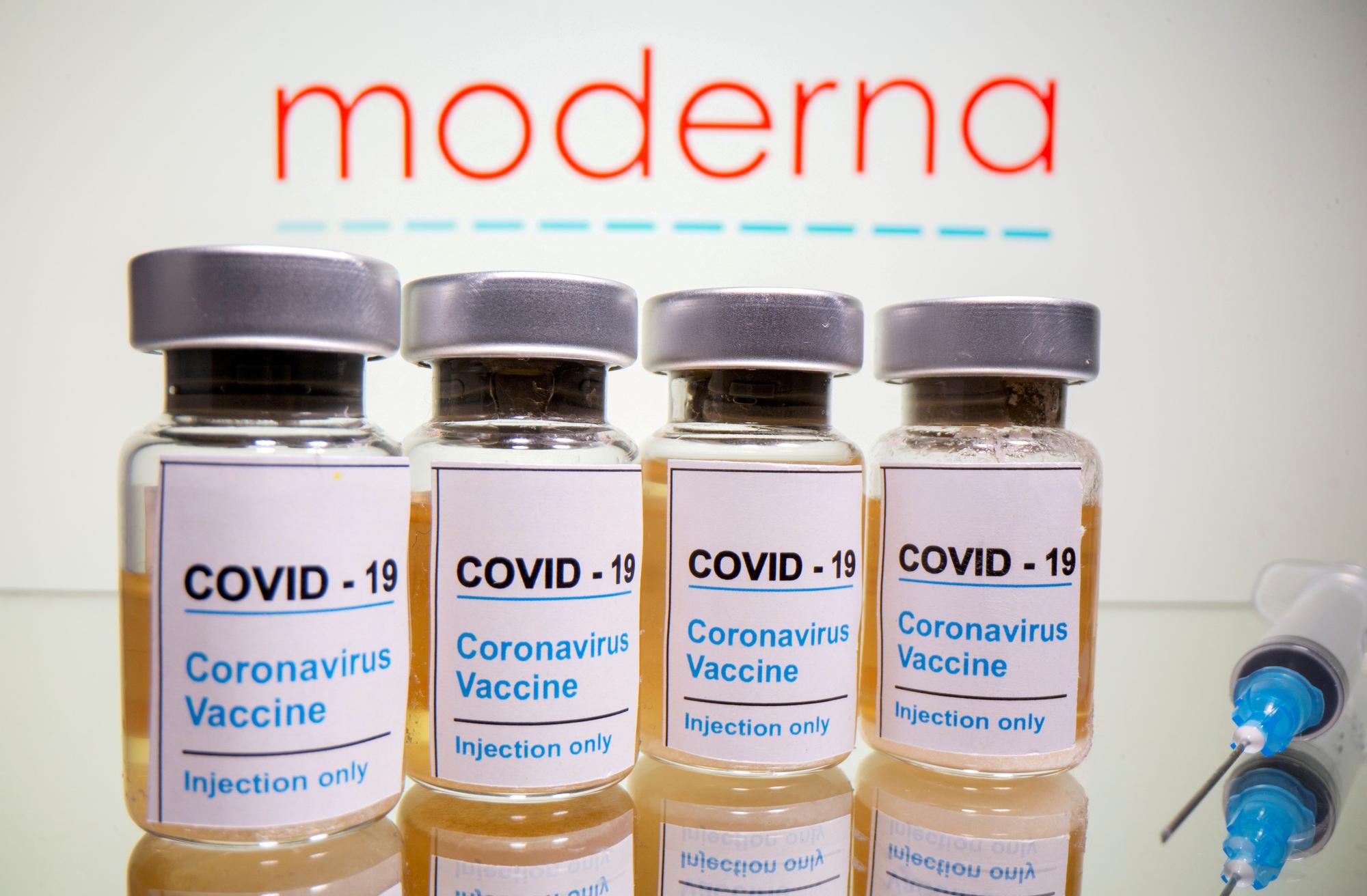Vacuna de Moderna contra el covid-19.