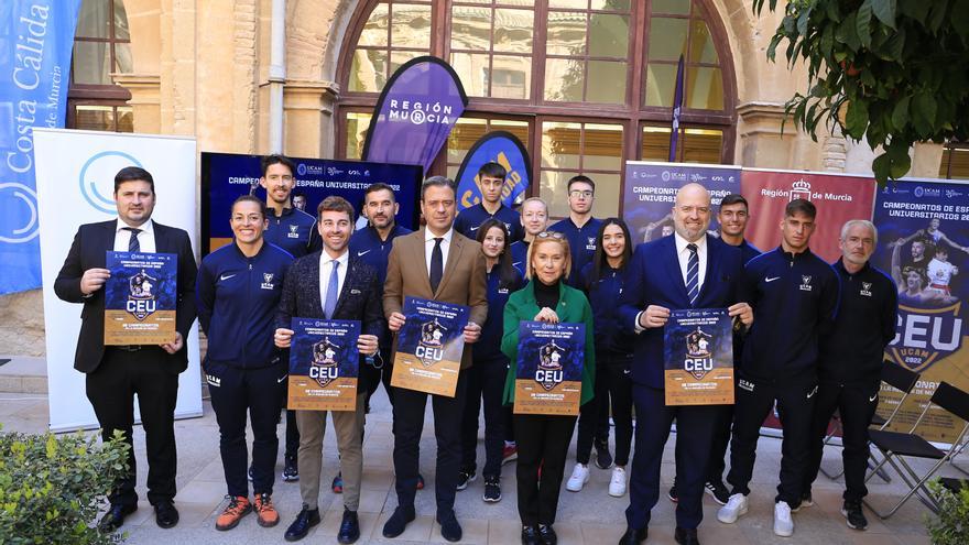 El deporte universitario desembarca en la Región con 7.000 jóvenes