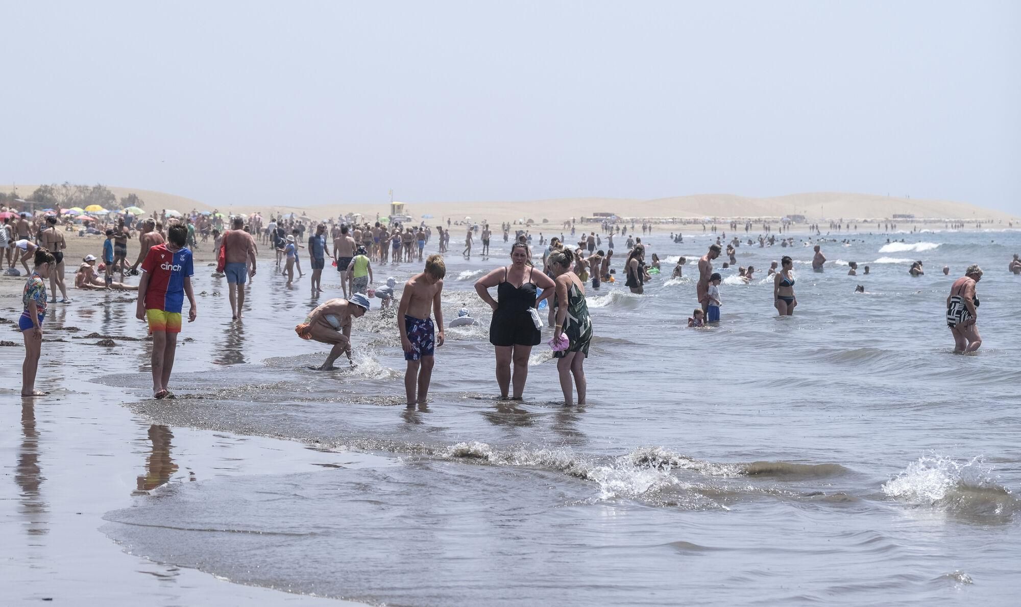 Jornada de calor en Maspalomas (29/07/25)