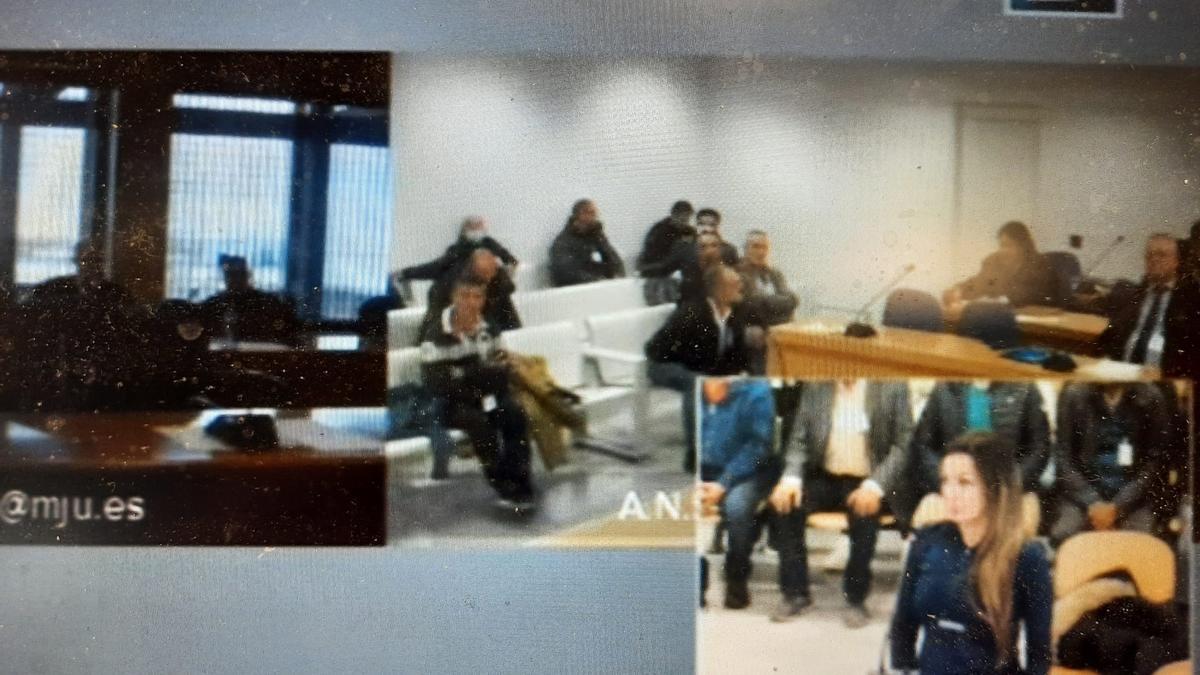 Ana María Cameno, &#039;la reina de la coca&#039;, en el juicio de &#039;Los Miami&#039; en la Audiencia Nacional..