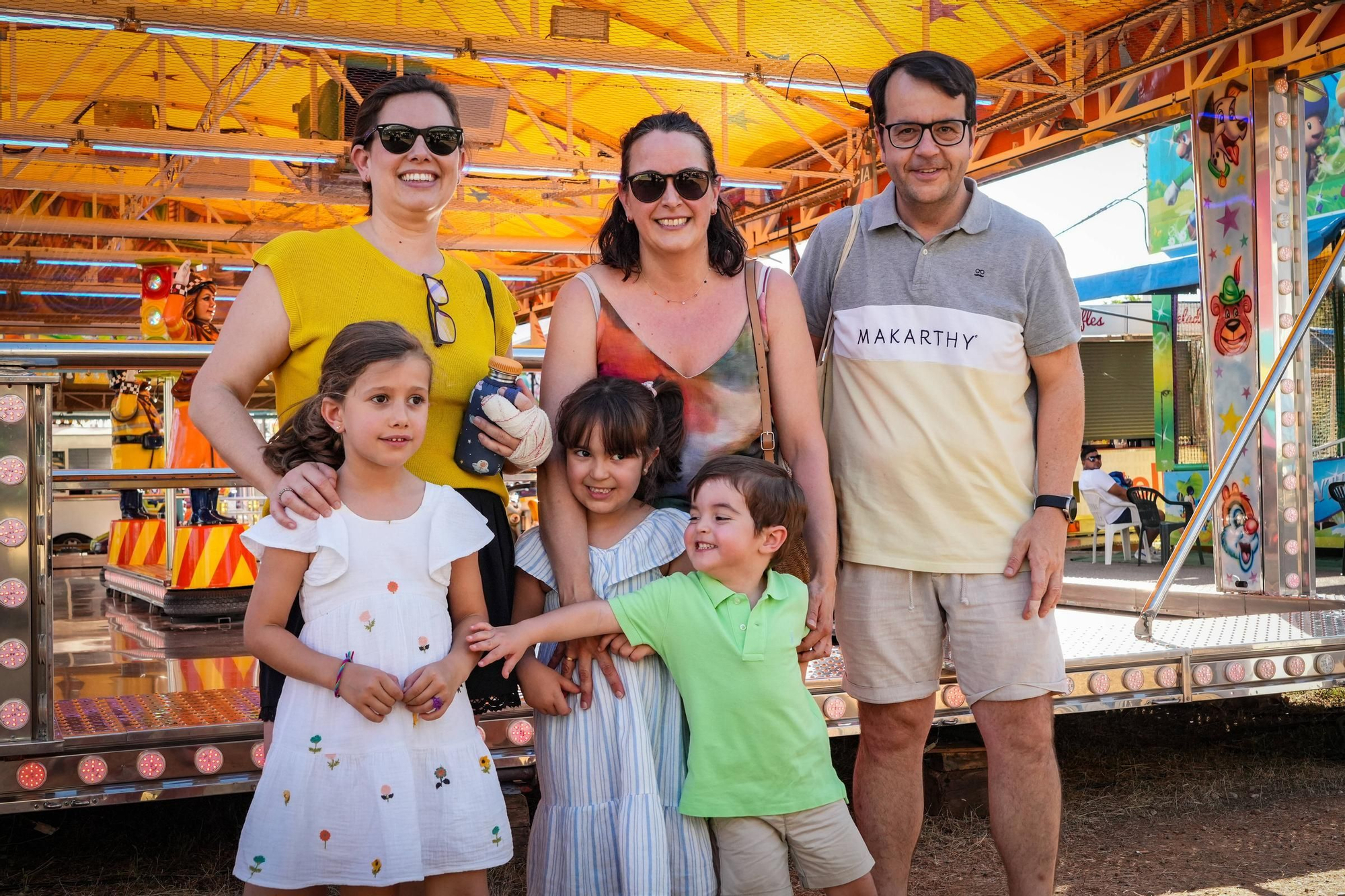 Fotogalería | Los niños conquistan la feria de Badajoz en su día
