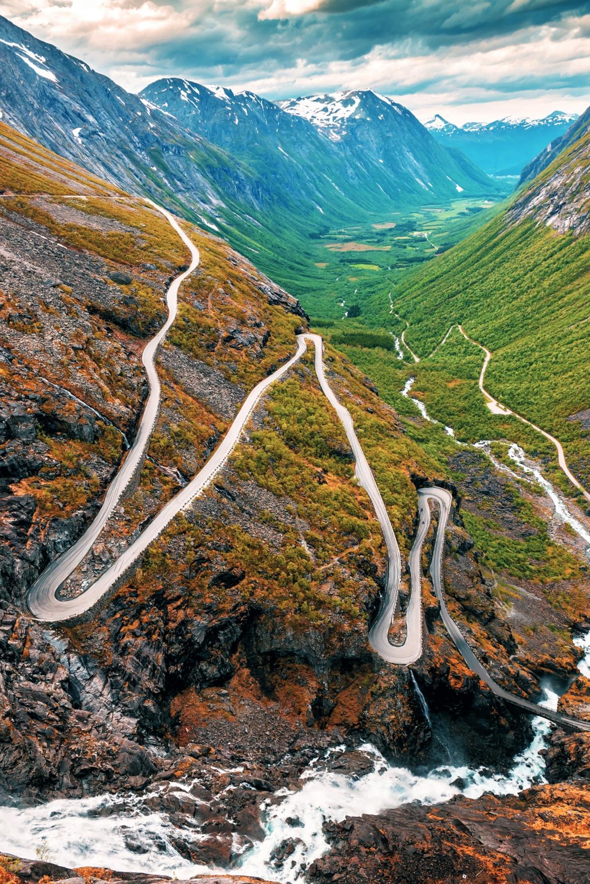 Ruta de los Trolls (Trollstigen) , Noruega
