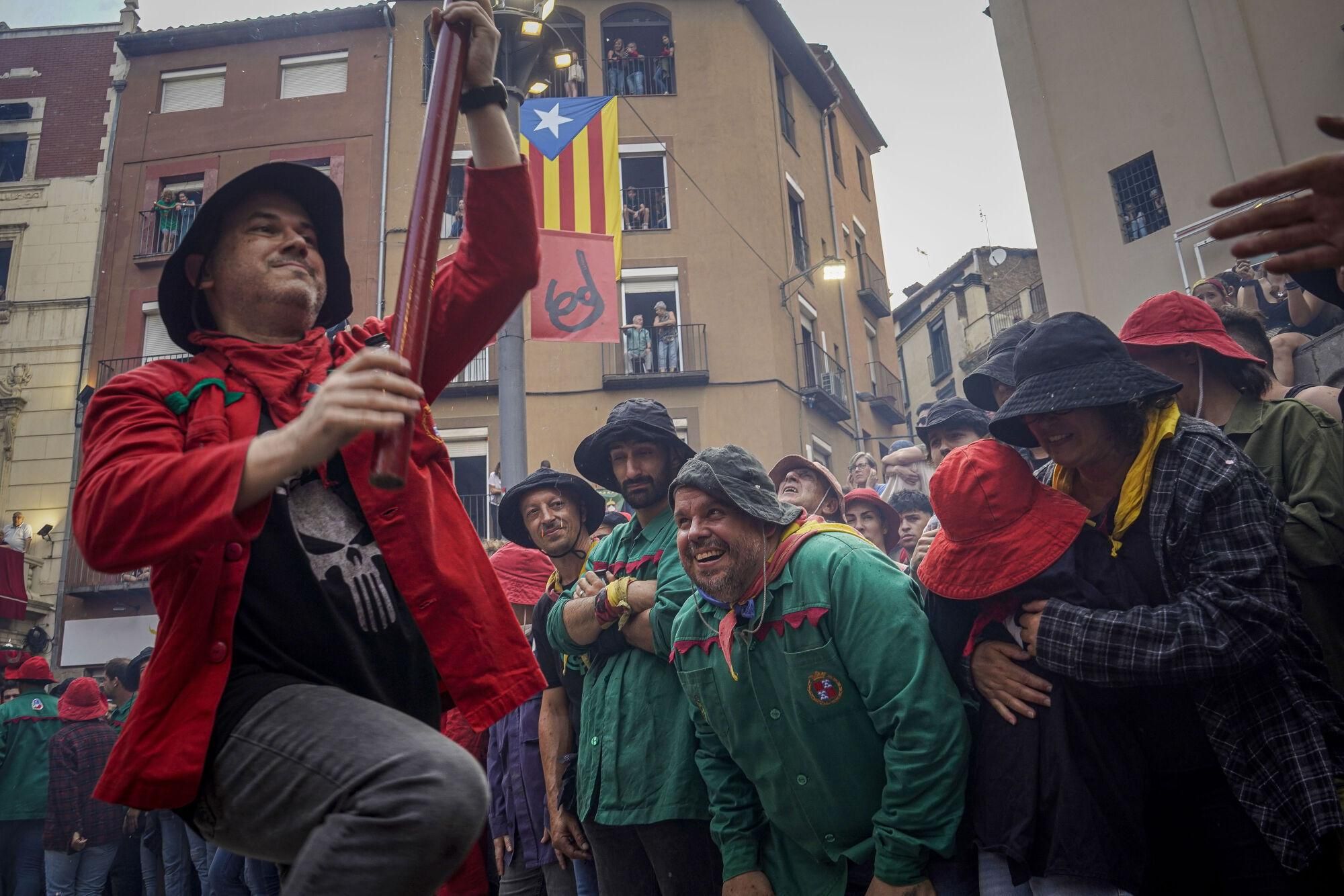 Així s'ha viscut el passacarrers de Patum de dissabte