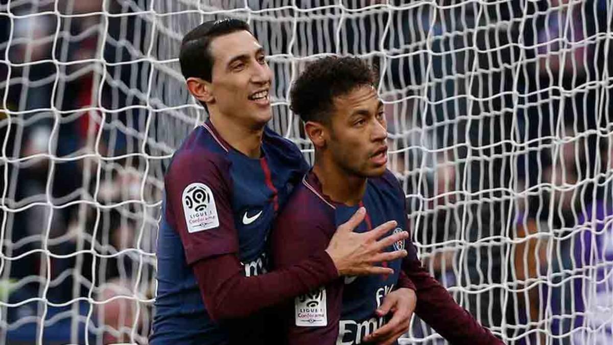 Di María habló de su relación con Neymar