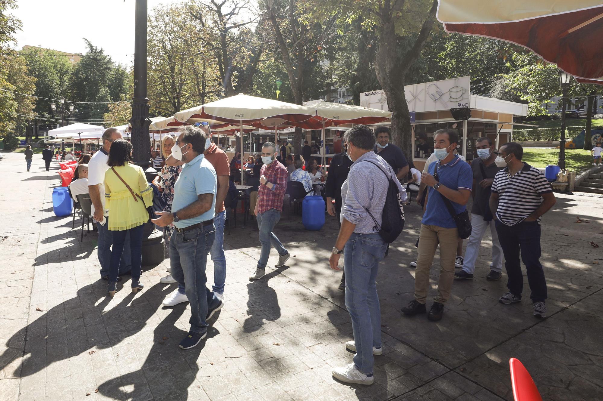 Canteli celebra “el hervidero de gente” en San Mateo