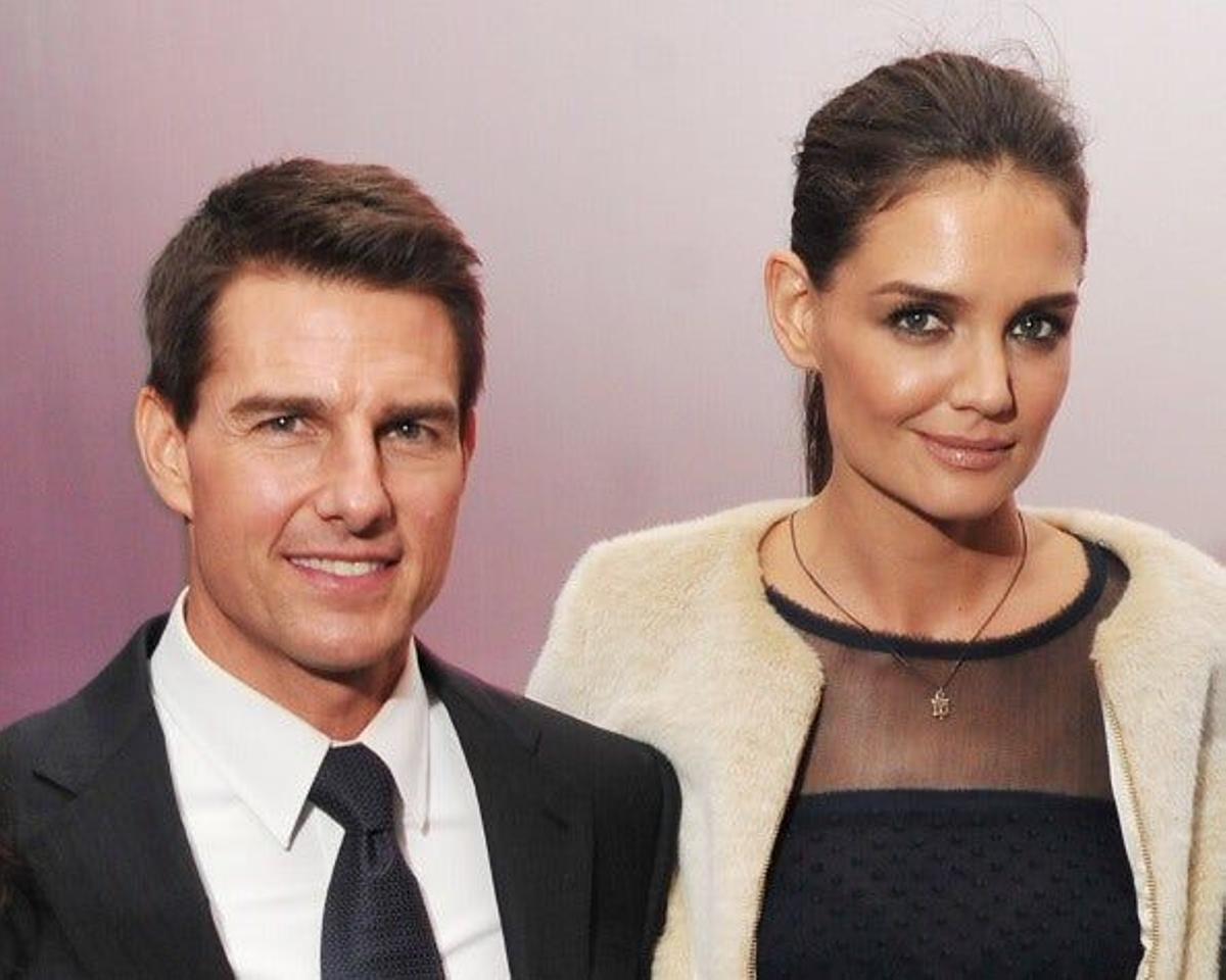 Tom Cruise y Katie Holmes en el 'after party' la película 'Misión Imposible' 2011