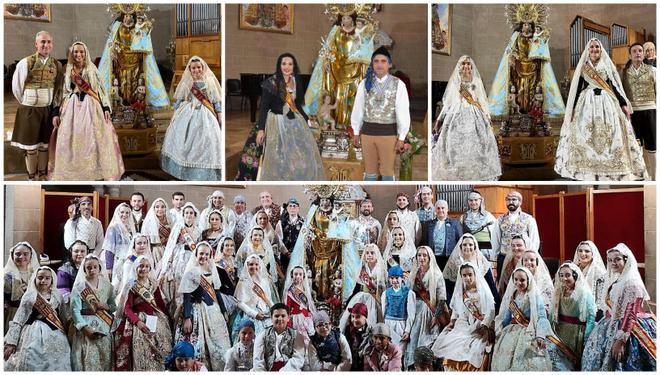 Las Fallas cumplen con el ritual del Besamanos