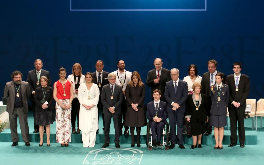 Entrega de las Medallas de Andalucía de 2018