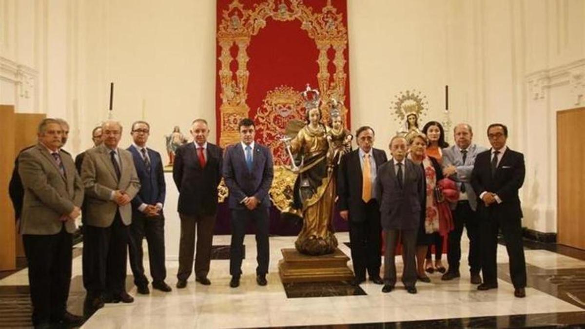 En 2015, Rafael Mariscal fue el comisario de la exposición que recorría la historia de la hermandad de la Esperanza.