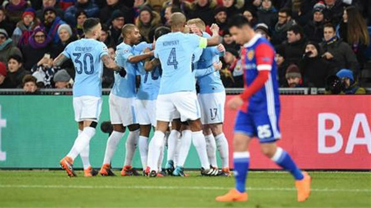 LACHAMPIONS | Basilea-Manchester City (0-4): Resumen del Basilea-Manchester City