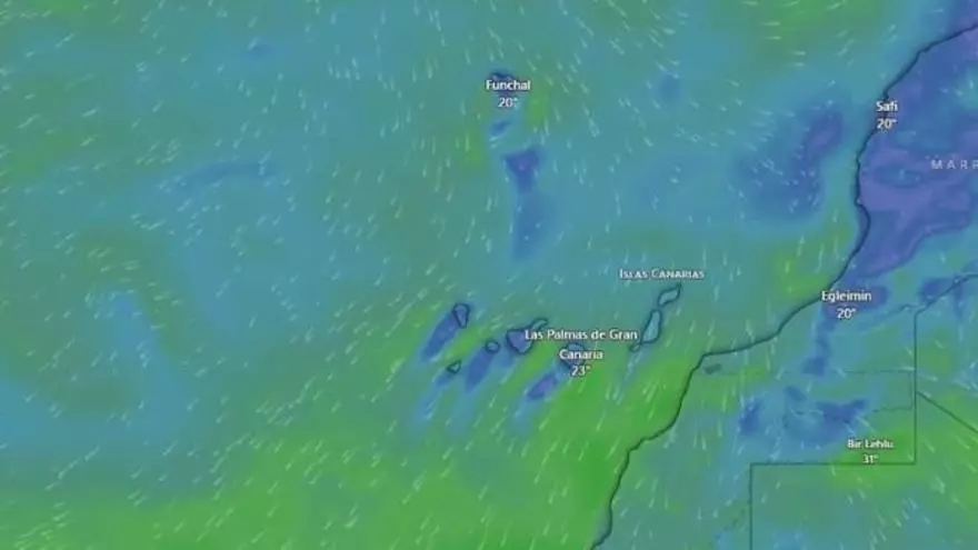 Pronóstico del tiempo en Canarias del 17 al 23 de agosto
