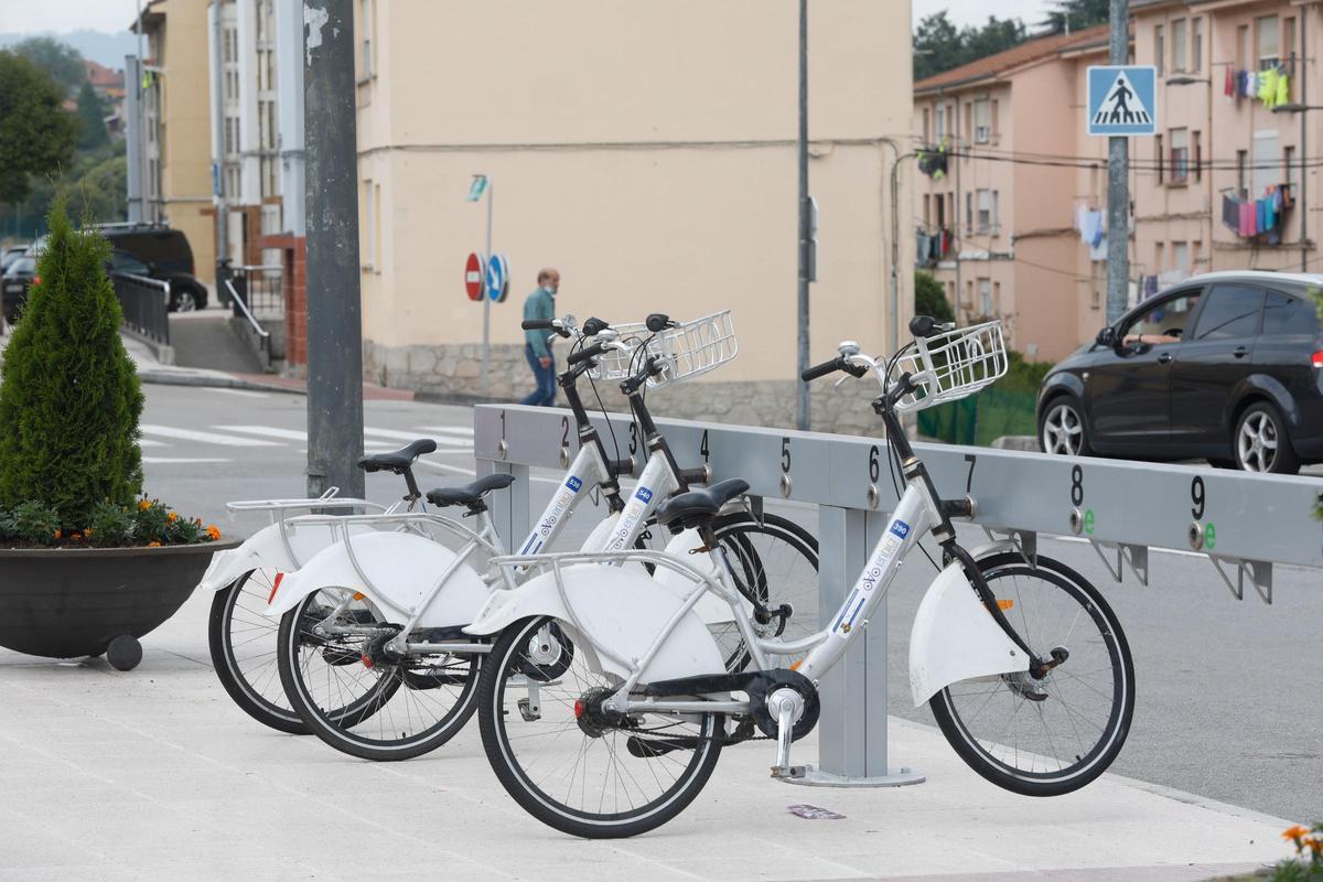 Bicicletas de alquiler en La Carriona