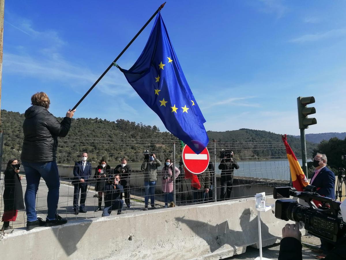 Movilización por el cierre del paso fronterizo de Bemposta