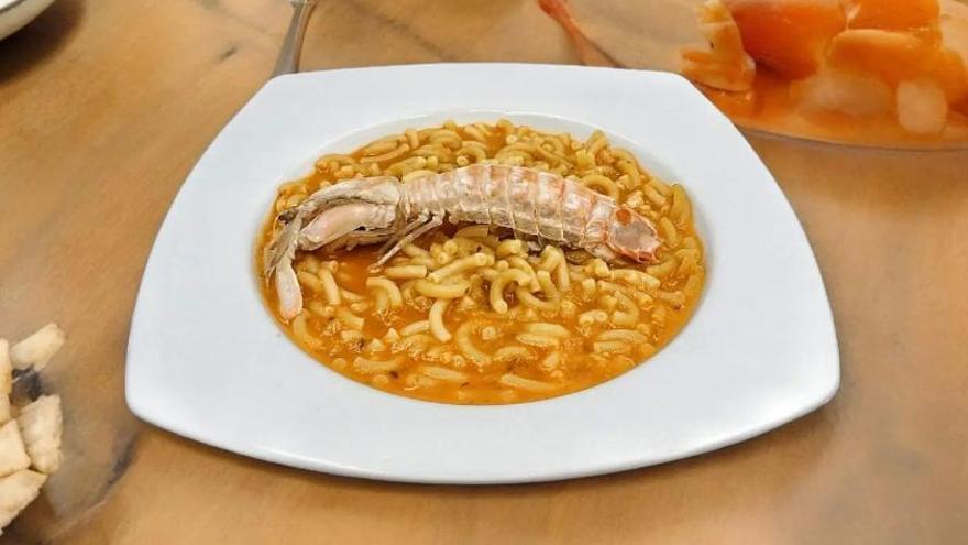 Fideos con galeras